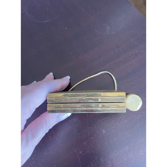 Vintage Zell Fifth Avenue Vanity Carryall Compact Coin & Lipstick Holder - Picture 4 of 9